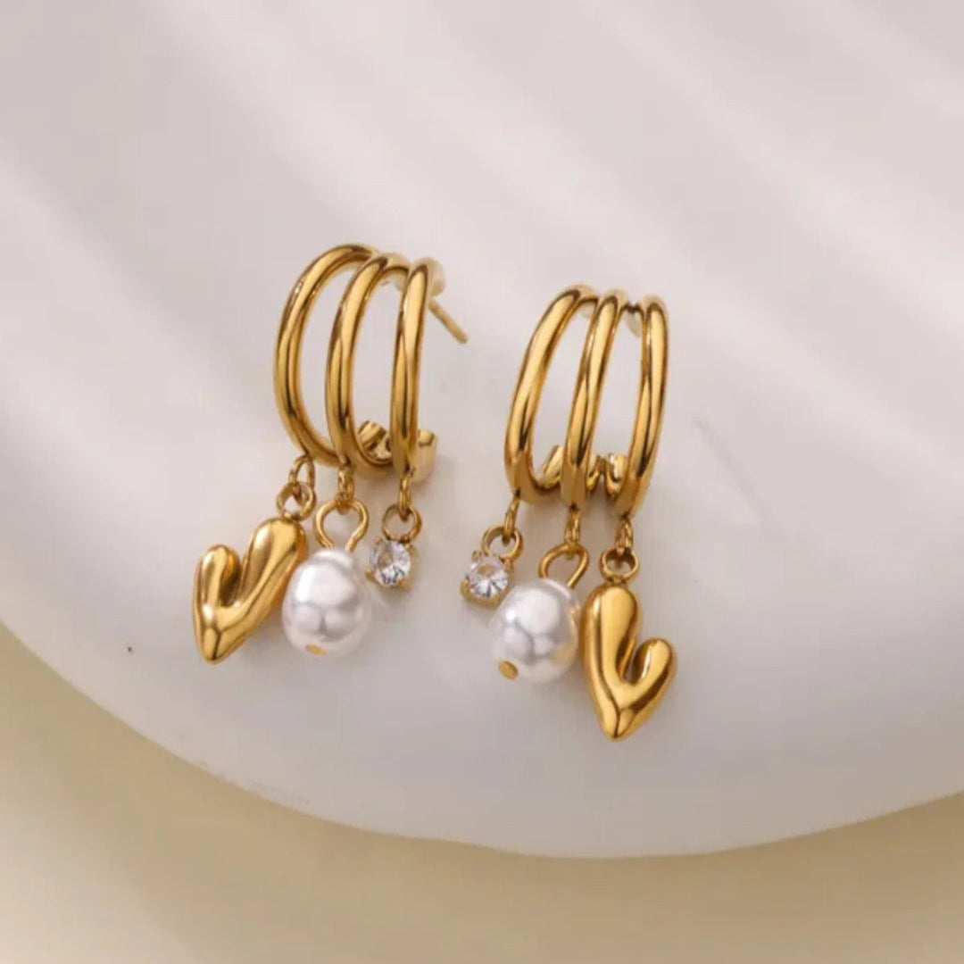 Multi-layer Claw Earrings