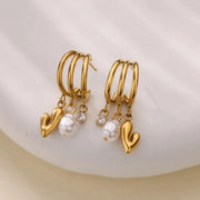 Multi-layer Claw Earrings