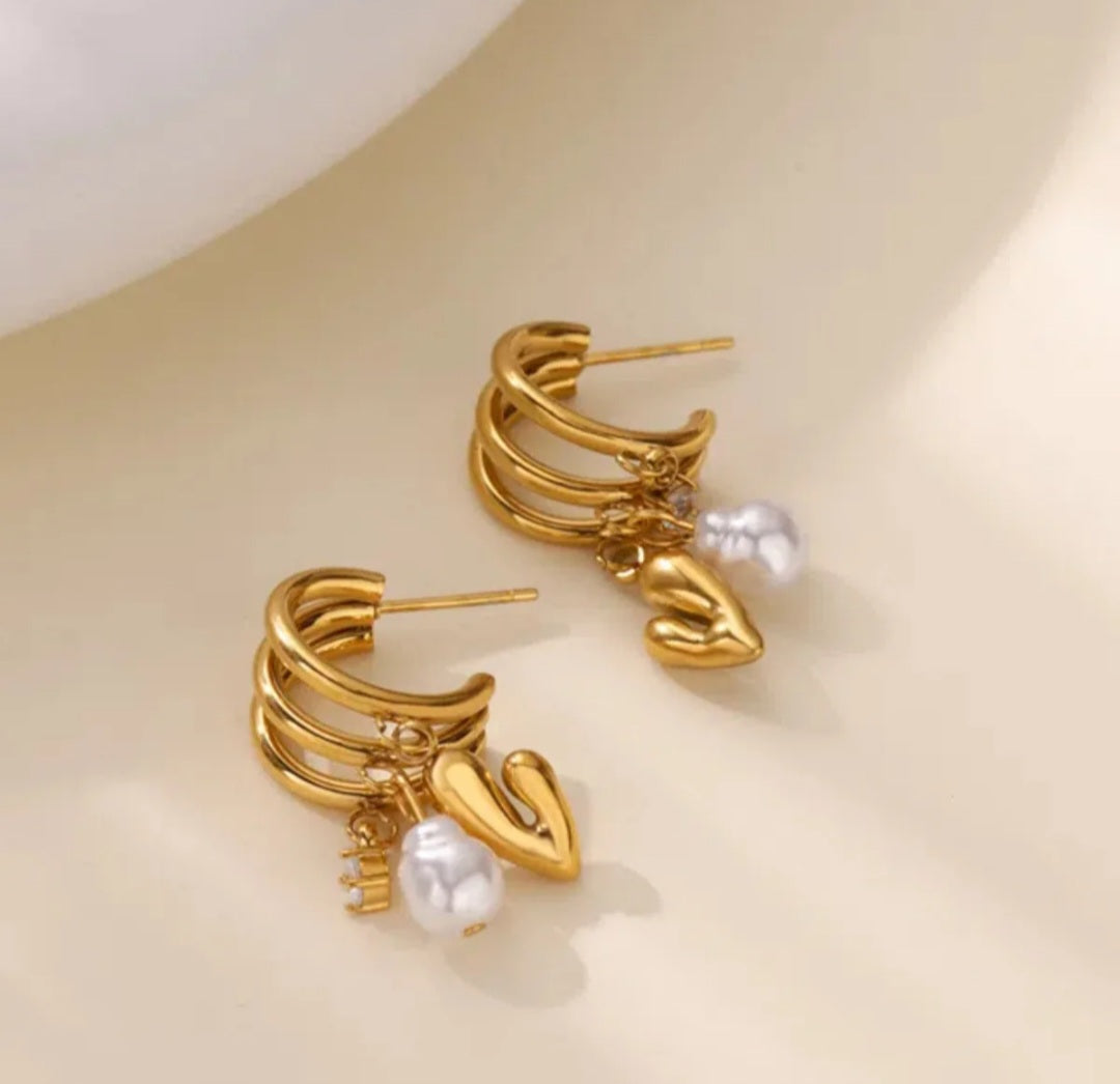 Multi-layer Claw Earrings