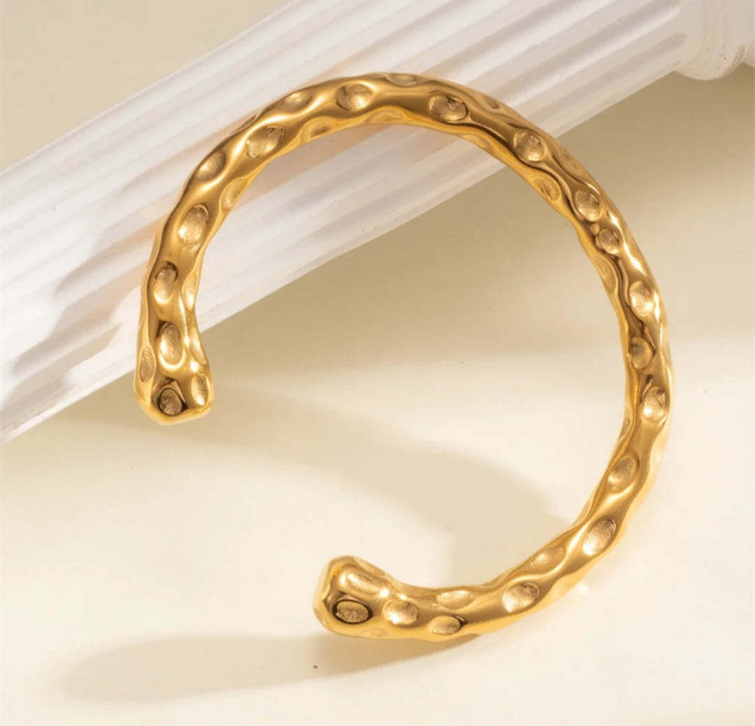 Hammered Cuff