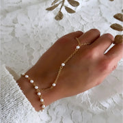 Pearl Ring-Bracelet
