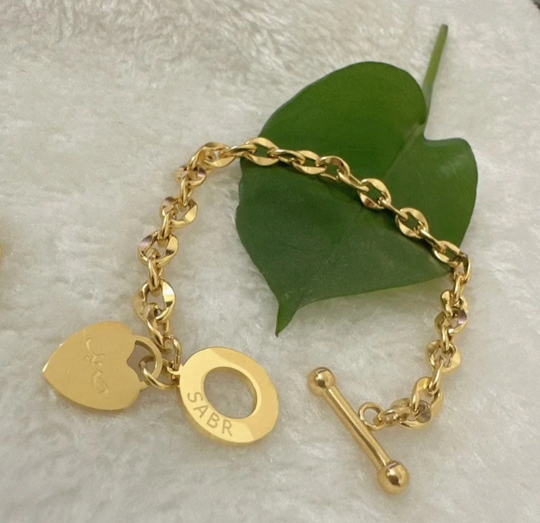 Sabr (Patience) Chain Bracelet