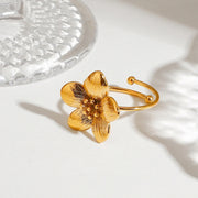 Adjustable Flower Ring