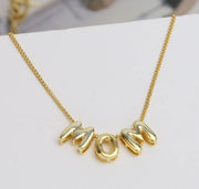 Bubble Ma/Mom/Mama Necklace