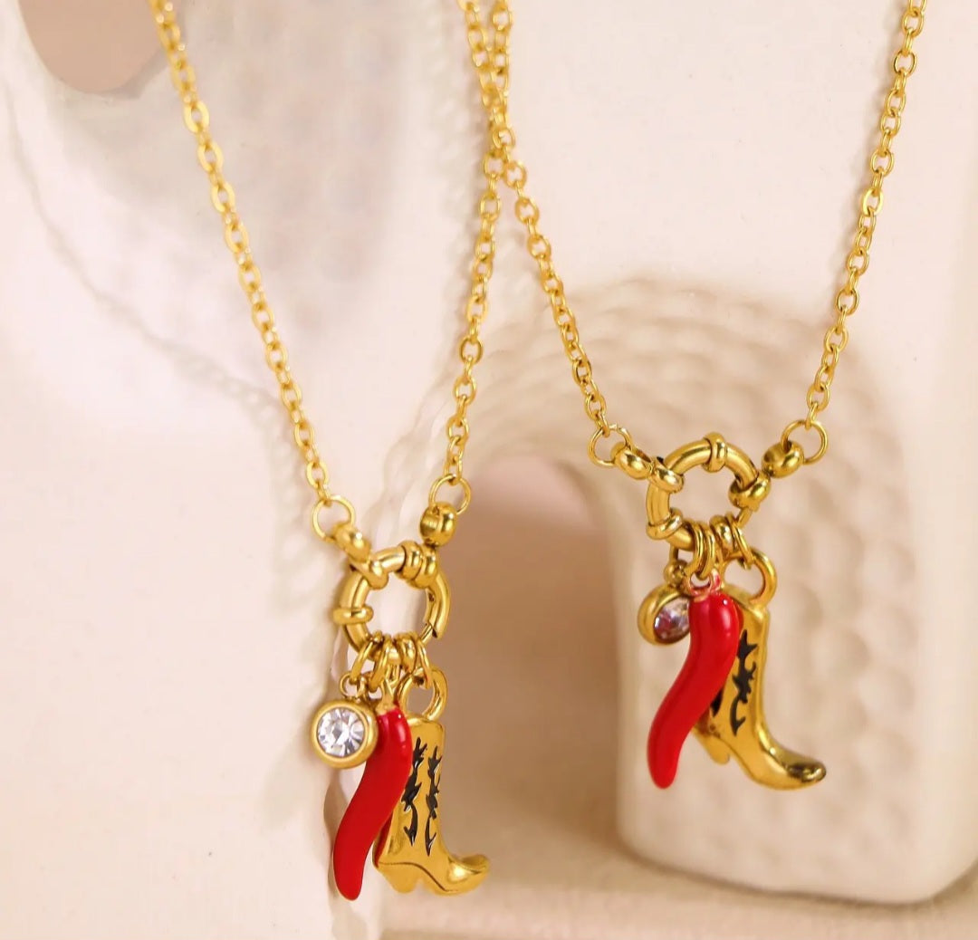 Western Hot Girl O-Chain Necklace