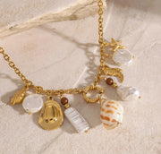 Beach Set Pendant Necklace