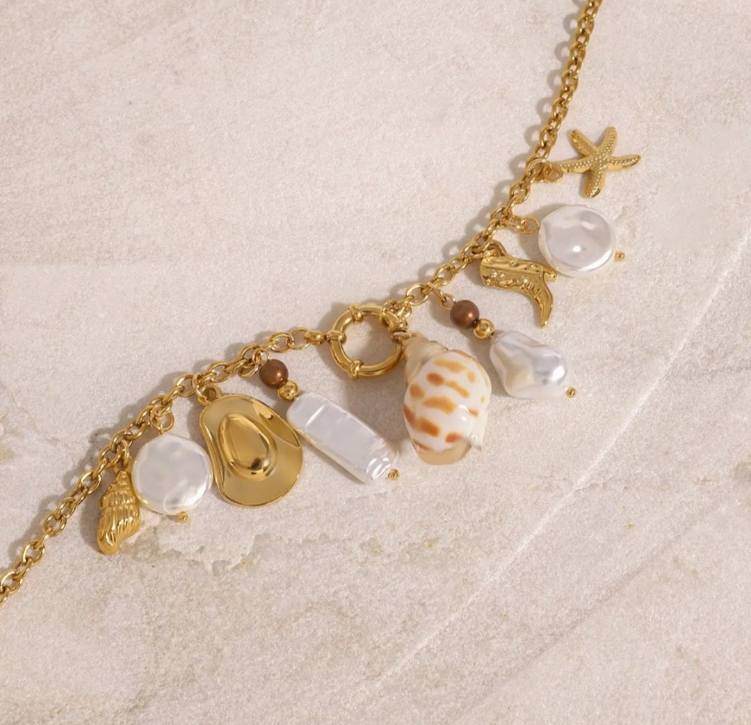 Beach Set Pendant Necklace