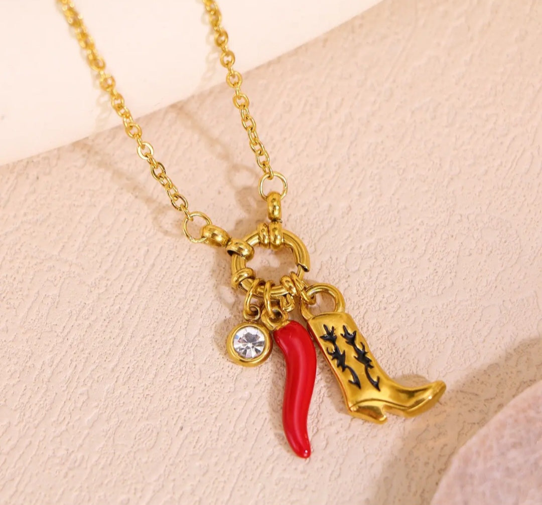 Western Hot Girl O-Chain Necklace