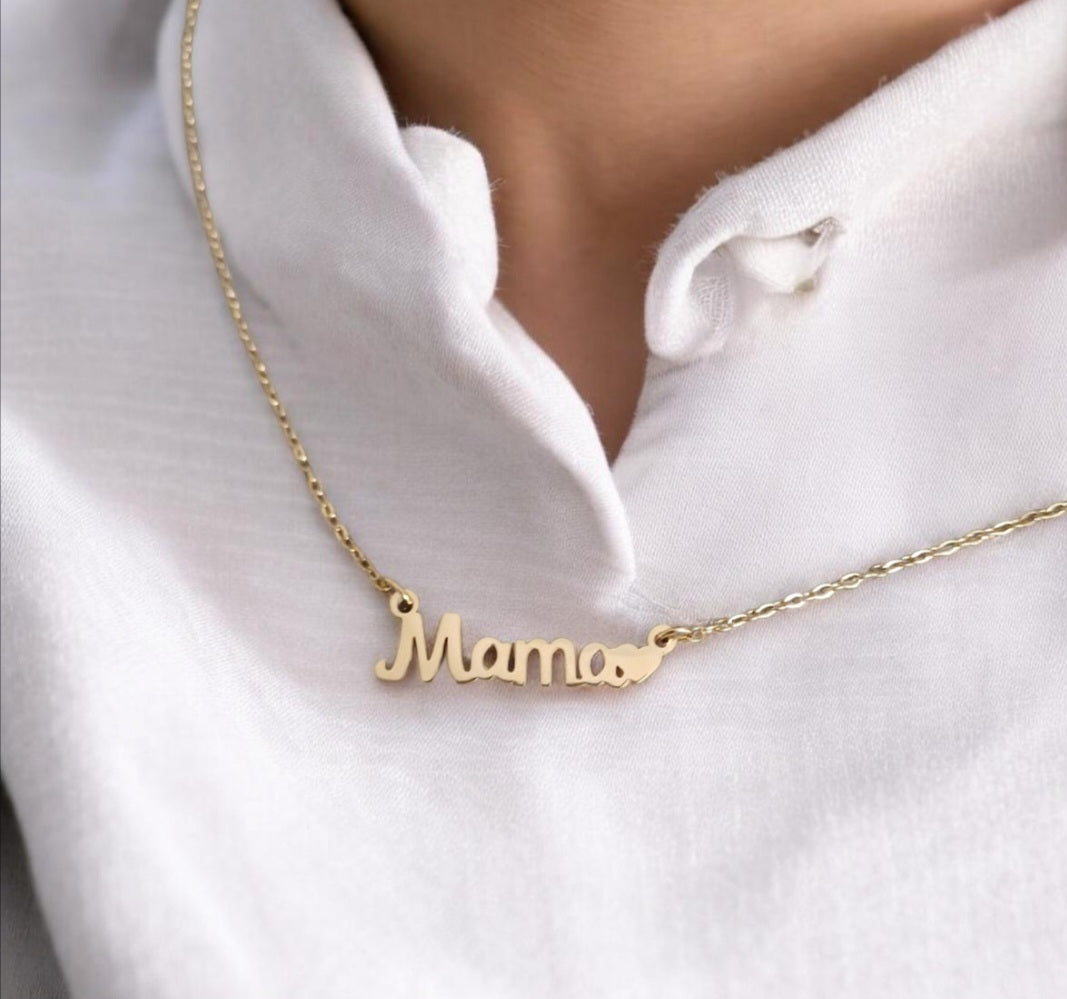 Mama Heart Necklace